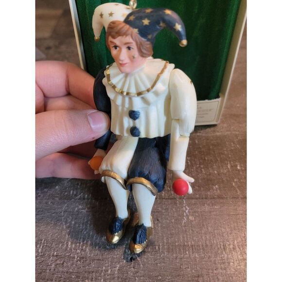 Hallmark 1984 holiday Jester ornament Xmas Decor clown - Picture 2 of 4